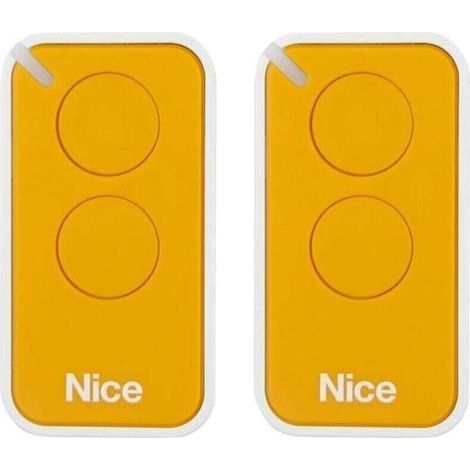 Nice Era Inti Transmitter, 2 Channels, 2pcs, Yellow