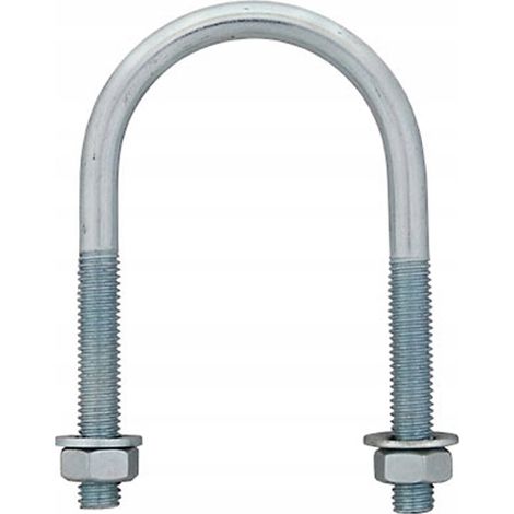Abrazadera / Abrazadera para tubo M10x102 (3 1/2") (1/2)