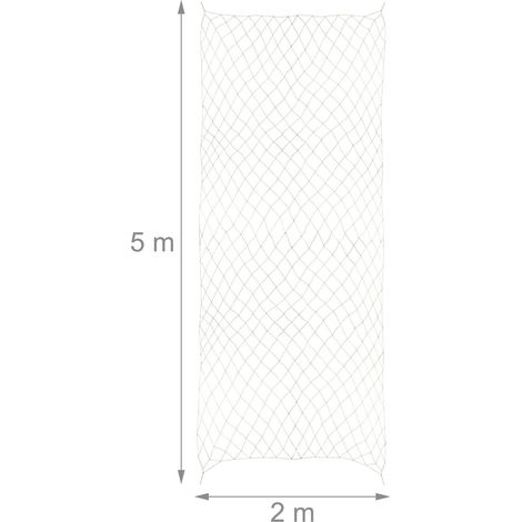 Red de crecimiento para plantas trepadoras jardín 200 x 300 cm soporte ergonómico de yute natural 130015292 (1/3)