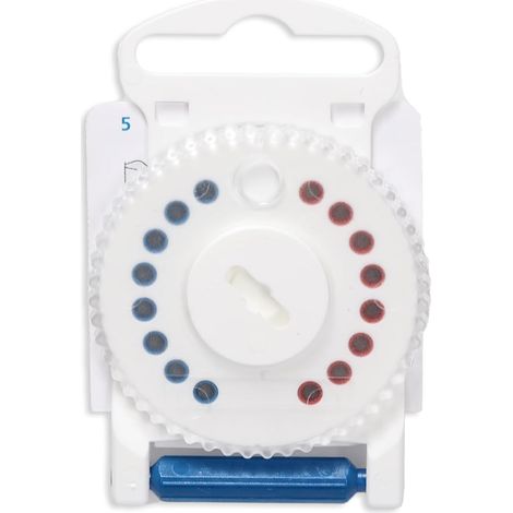 Lot de 16 filtres de protection HF3 pour appareil auditif (rouge/droit+bule/gauche) 3 mm avec manuel d'instructions (français non garanti), compatible avec Siemens, Signia, Rexton, Sound (1/5)