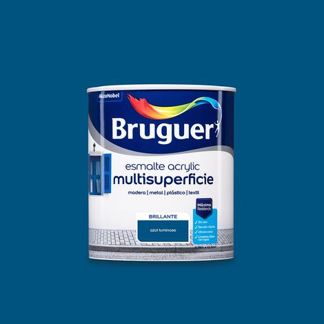 Leuchtend leuchtend blauer Acryl-Mehrflächenlack 0,750 l 5057545 BRUGUER