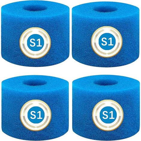 Éponge Filtrante Type S1 Cartouche filtrante spas piscines Jardins extérieurs (1/5)