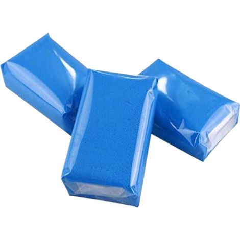 Lot de 3 barres d'argile professionnelles pour l'entretien de la peinture et le nettoyage des jantes, nettoyant magique pour le detailing automobile pour voitures, camions et caravanes (3 pièces) (1/5)