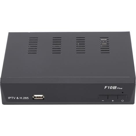 iBRAVEBOX F10S PLUS H.265 pour IPTV DVB pour S2 POWERVU BISSKEY Décodeur 100240V (UE) (1/5)