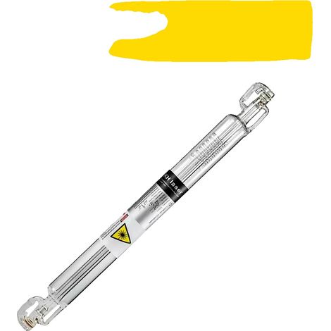 Tube Laser CO2, Verre de Silicate de Bore Durable, Compatibilité Polyvalente, 40W 700mm (1/2)
