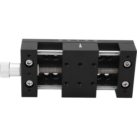 Plateforme de réglage manuel XAxes FineTune, platine coulissante horizontale à échelle précise pour équipements optiques (1/5)