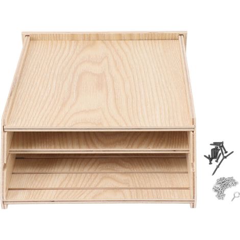 Fledermaushaus, 24x9,3x8,5 Zoll, sicher, witterungsbeständig, ideal zum Sitzen von Fledermäusen, umweltfreundlich, aus Triad-Holz, handgefertigt.