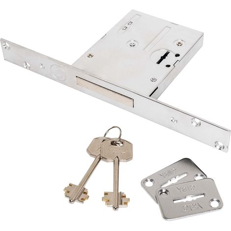 Serrure Double Carte Bande 4 manettes 1 clé E60 (1/5)