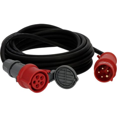 Brennenstuhl 1169370100 Alargador eléctrico 16 A 10 m negro