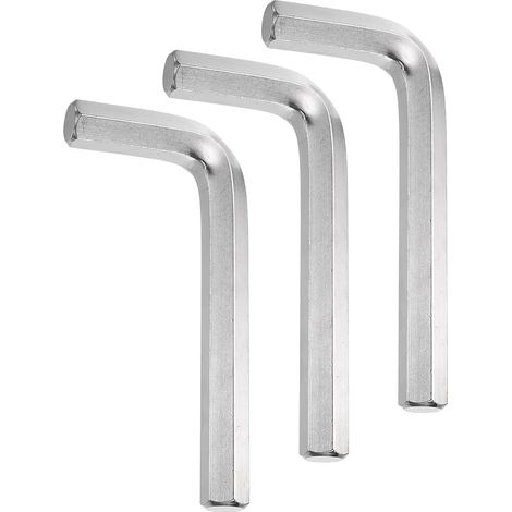 3Pcs Clé Hexagonale 19mm Acier Cr-V Clés Métriques Argenté (1/5)
