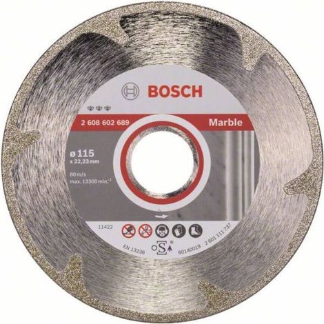 Disco corte diamante Best Marble 115 x 2223 x 22 x 3  BOSCH 2608602689 (1/4)