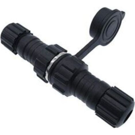 5set QL16-7P Pins Waterproof Electrical Aviation Plug, 16MM Metal Panel Aviation Connector Plug with Rubber Protector Cap (1/5)