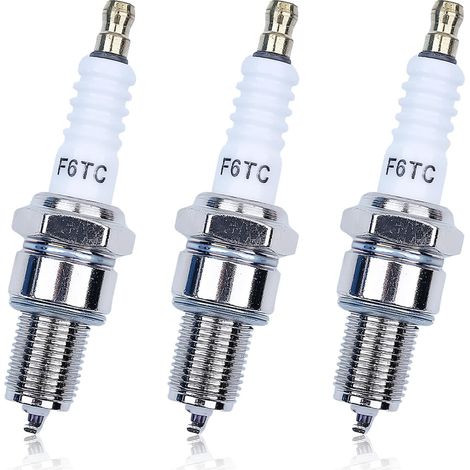 3 Pièces Kit de Bougies d'Allumage pour HONDA GX120 GX160 GCV160 GX200 GX240 GX270 GX340 GX390 Moteur Tondeuse à Gazon Pièces de Rechange (1/4)