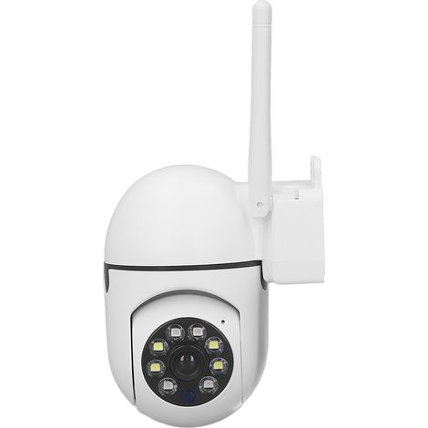 Caméra de Surveillance Sans Fil 360° Vision Nocturne 1080P 2.4G Audio Bidirectionnel pour Intérieur (1/5)