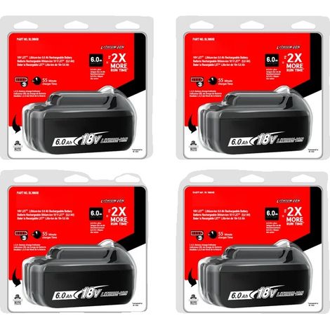 Batterie, 18V, capacité de 6,0Ah, Rose, 18V (1/2)