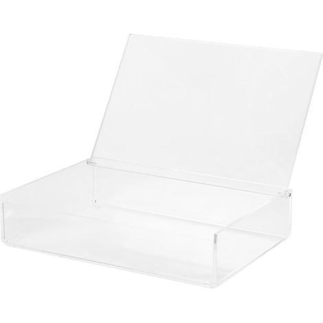 Acrylbox zur Schmuckaufbewahrung mit Deckel Kompakte