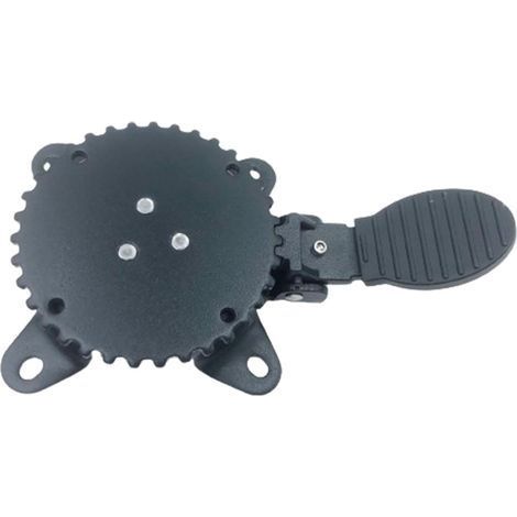 Pied de parasol pivotant à 360°. accessoire pour parasol. structure de parasol robuste. convient pour les terrasses. les plages et les pique-niques (vis non incluses). (1/3)