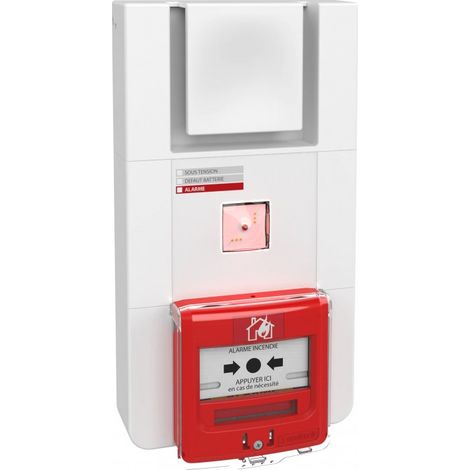 Alarme incendie Type 4 secteur secouru radio sonore et lumineuse TU4SLD‑RF3 – Neutronic