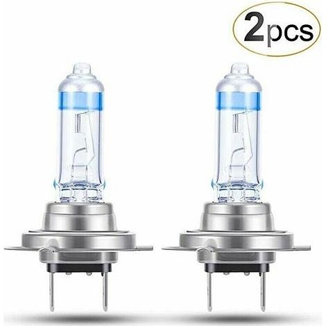 Ampoules Xénon H7 12V 100W Super Brillantes, Phares Voiture Moto, Feux de Croisement, Nouvelle Version. (1/4)