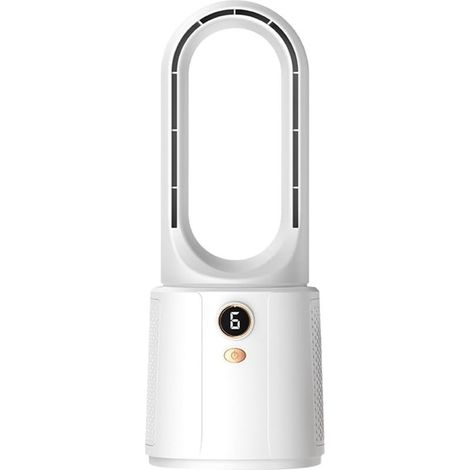 Climatiseur Mobile (2200 mAh) – Réglage de la vitesse du vent sur 6 niveaux, rechargeable par USB, pour la maison (1/5)