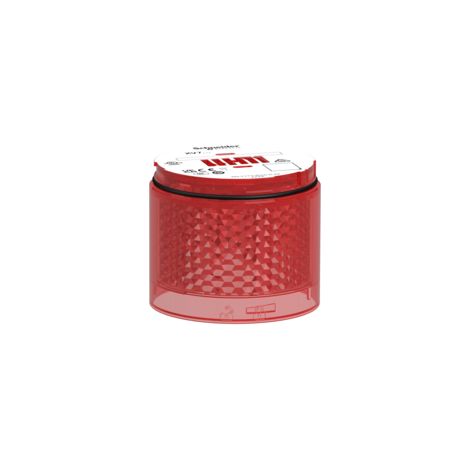 Elemento luminoso, Harmony XVB7, rosso, Ø70mm, lampeggiante - XVB7C54