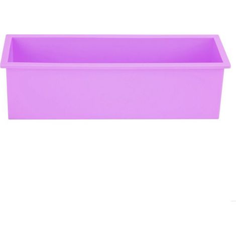 Moule A Savon - Rectangulaire - Silicone Alimentaire - 1200 Ml - Pour Fabrication Maison - 1 Unite (1/5)