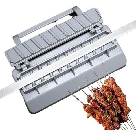 Machine à kebab manuelle - Presse à kebab portable, appareil à brochettes pour grillades en extérieur, facile à nettoyer