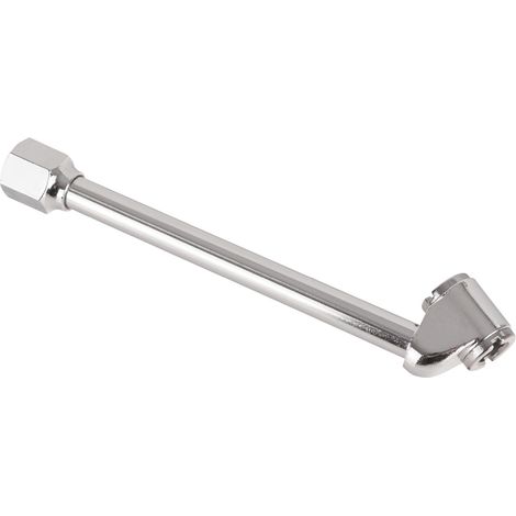 Ugello lungo per gonfiare pneumatici - a doppia faccia per pneumatici gemellati 1/4” 8mm (25/100) (1/4)