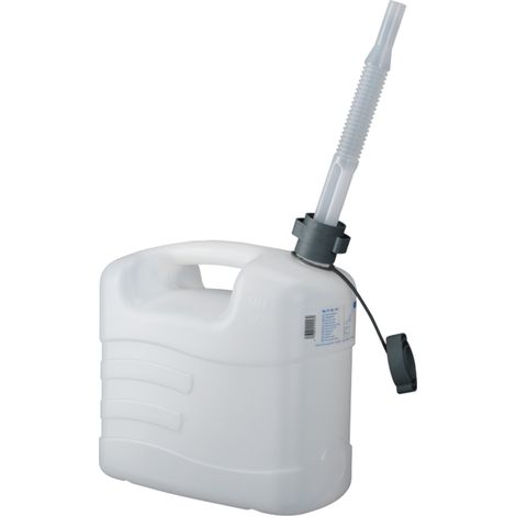 Bidon de carburant en PEHD de 20 L avec tuyau de vidange (1/2)