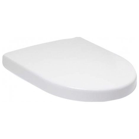 Abattant de toilette compact SUBWAY QuickRelease à charnière vc st wh C+