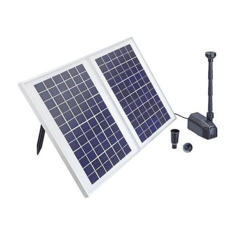 Bomba fuente solar Pontec pondo solar 1600 1600 l/h 1,8 m