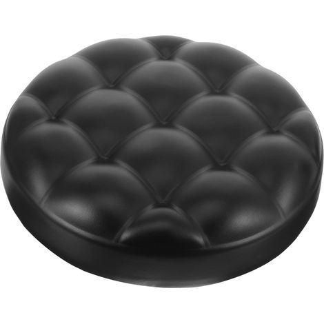 Siège de Remplacement Rond pour Tabouret de Bar Surface Rotative Rembourrée PU et Éponge Assise et Facile à Nettoyer pour Cuisine et Salle à Manger (1/5)