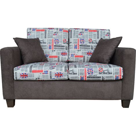 Divano in tessuto 2 posti 142 cm - made in italy ASIA English (1/5)