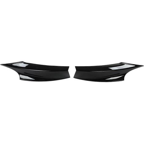 Frontstoßstangen-Seitenspoiler, glänzend schwarz, Stoßstangenschutz, Ersatz für 3er GT F34 M Sport 320i 325i 2014–2019 (1/5)