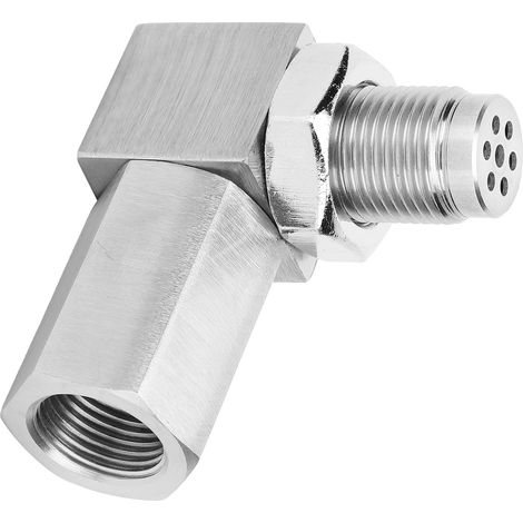 90-Grad-Katalysator, Motorkontrollleuchte (CEL) entfernen, Lambdasondenanschluss prüfen, Edelstahl (1/5)