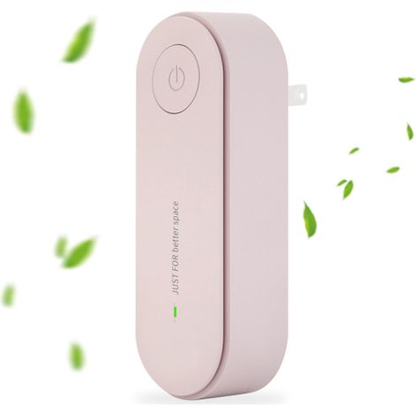 Purificateur D'air Portable - Générateur D'ions Négatifs - Pour Chambre Bureau Toilette - 20 Millions D'ions/s - 1 W - Sans Filtre À Remplacer - 1 Pièce (1/5)