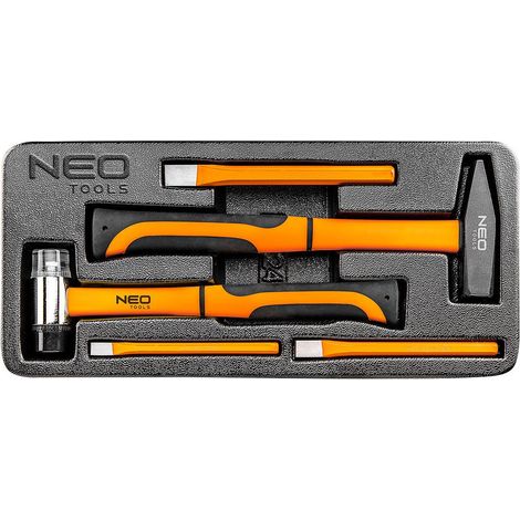 Insert marteaux et burins NEO TOOLS 84-242 5 pièces (1/3)