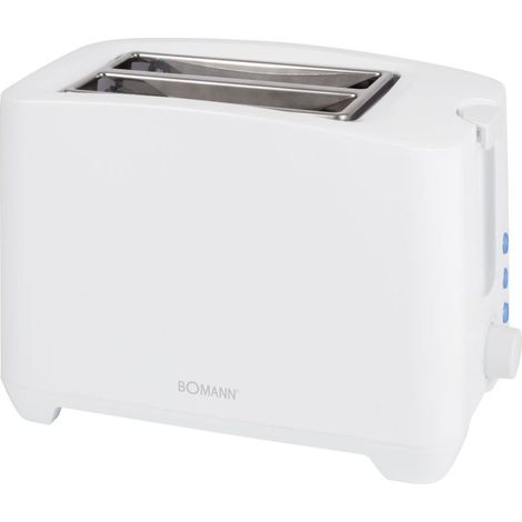 Bomann Toaster TA 6065 CB blanc grille-pain 2 fentes (1/5)