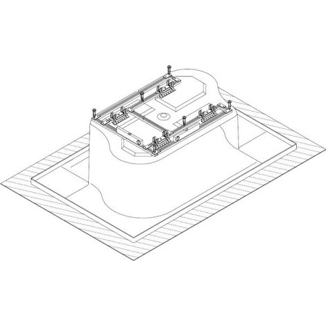 Hoesch 690954 Accessoire châssis spécial pour
