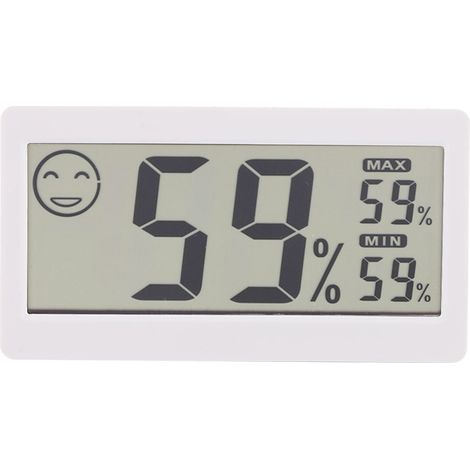 Digitales 2-in-1-Thermometer-Hygrometer zur Messung von Temperatur und Luftfeuchtigkeit in Innenräumen (1/5)