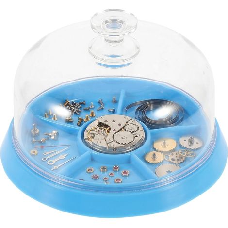Boîte rangement - Pièces montre compartiments - Anti-poussière (1/5)