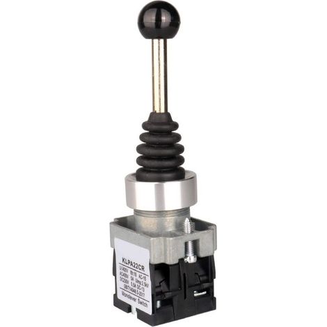 2NO 2-Positionen-Joystick-Sperrschalter, selbstverriegelnder Monolever-Joystick-Ersatzschalter für XD2PA22CR, Montagelochdurchmesser 22 mm (1/5)