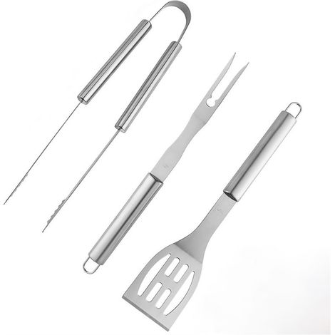 accessoires de cuisson en inox pour barbecue Set de 3 (1/5)