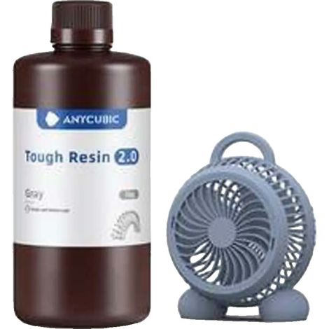 Stampante 3D Anycubic tough 2.0 resina UV resistente precisione