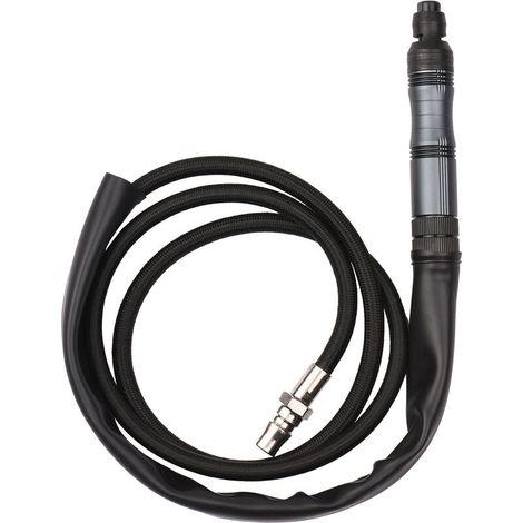 Meuleuse pneumatique stylo rotatif 60 000 tr/min – 2 pinces 1/4' – Pression de travail 0,4-0,6 MPa – Outil de gravure et ponçage