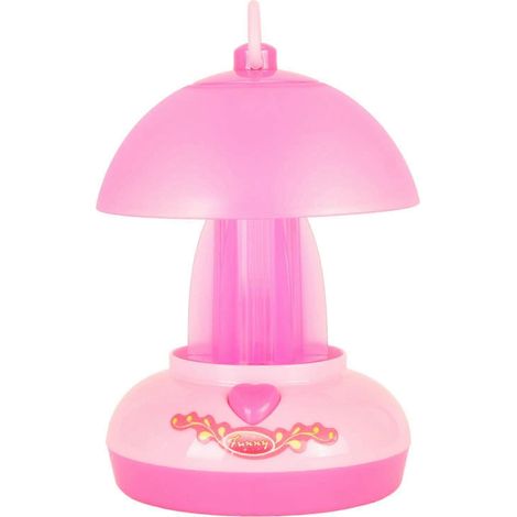 Niedliches Nachtlicht, rosa, batteriebetrieben (AA), spendet sanfte, warme Lichteffekte, robuste ABS-Schreibtischlampe für Kinder, ideal für Kinderzimmer, Spielzimmer oder Dekoration. YMMR (1/5)
