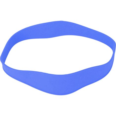 Guide de coupe de cheveux en silicone souple, modèle courbé pour nuque, DIY coupe à domicile, bleu (1/5)