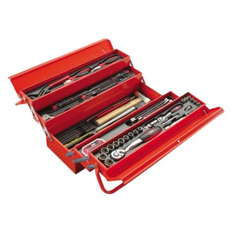COMPOSITION SAM OUTILLAGE DE 113 OUTILS AVEC CAISSE DE MAINTENANCE - CP113BOXZ