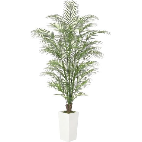 Palmera areca artificial, diseño realista, resistente a los rayos UV, 180 cm. (1/2)