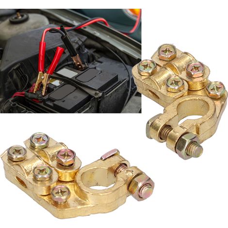 Entretien et réparation automobile : connecteurs de batterie, clips de batterie, bornes de batterie et connecteurs. (1/5)